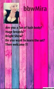 bbwmira's Profile on CAM4